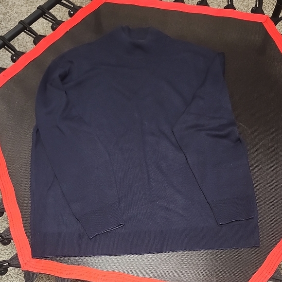 Toscano Other - Men's Navy Sweater Toscano Merino Wool Size Xl. #5